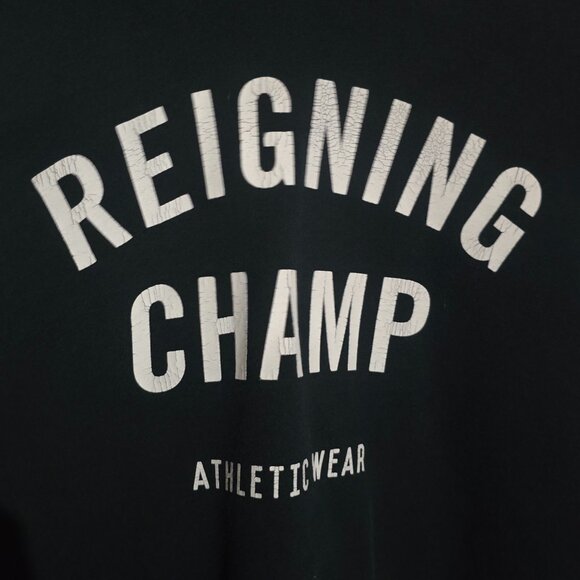 Reigning Champ Athletic Wear Made in Canada Pullover Hoodie - Blue - Sz L* - Picture 3 of 4